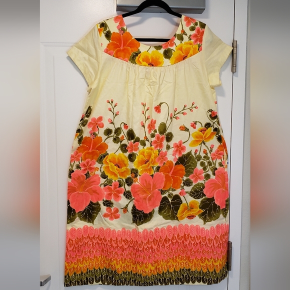 Vintage Dress Ui-Maikai 1960s Beautiful Dress Girlfriend Gift Hawaii - Picture 2 of 5